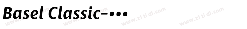 Basel Classic字体转换